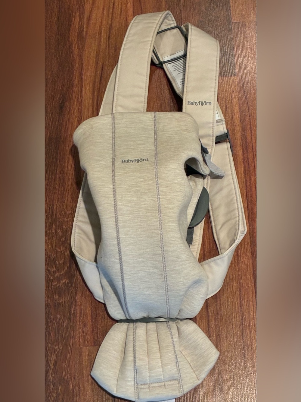 BabyBjörn Beige One-Piece Baby Carrier